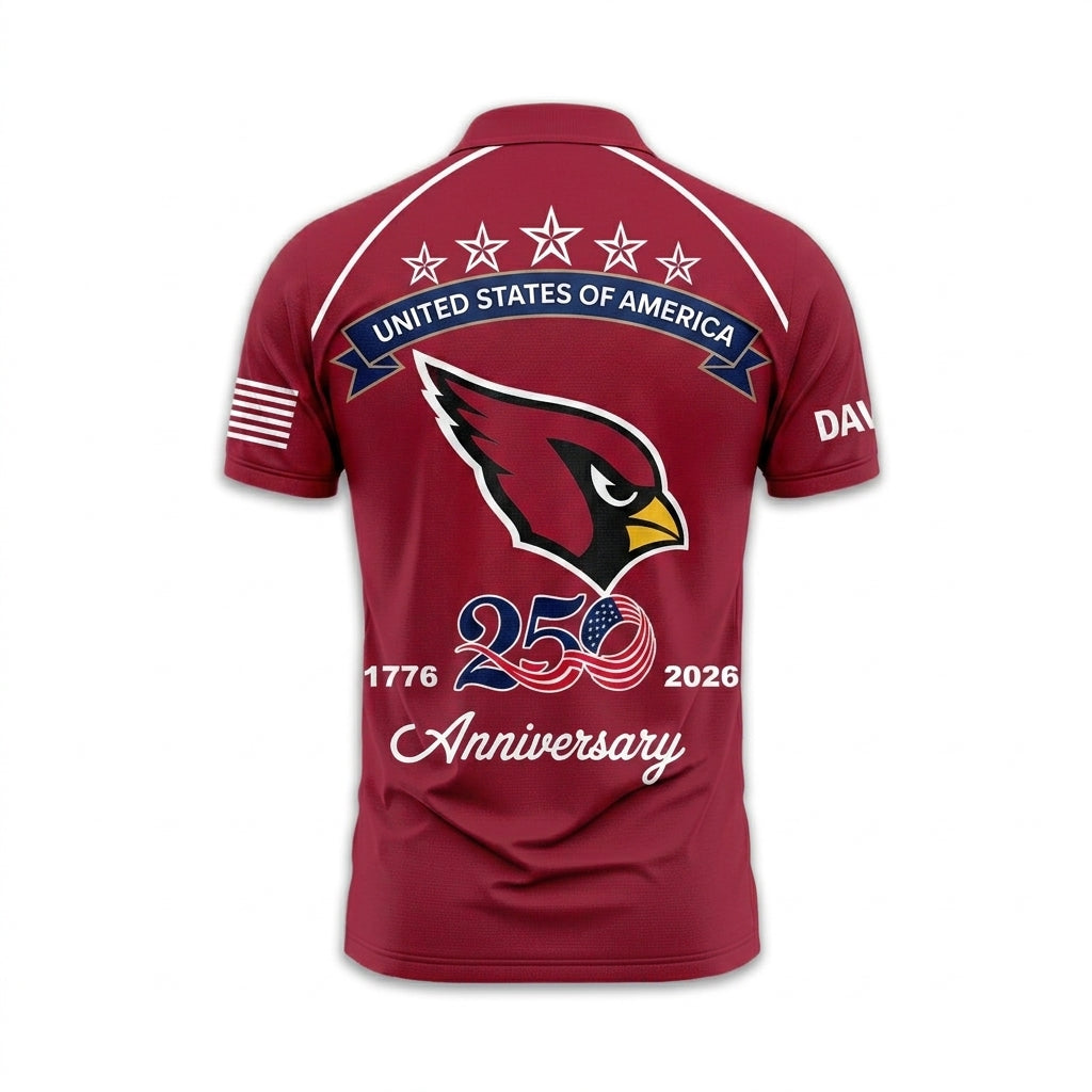 AC Premium NFL American Semiquincentennial Polo Shirt 010726