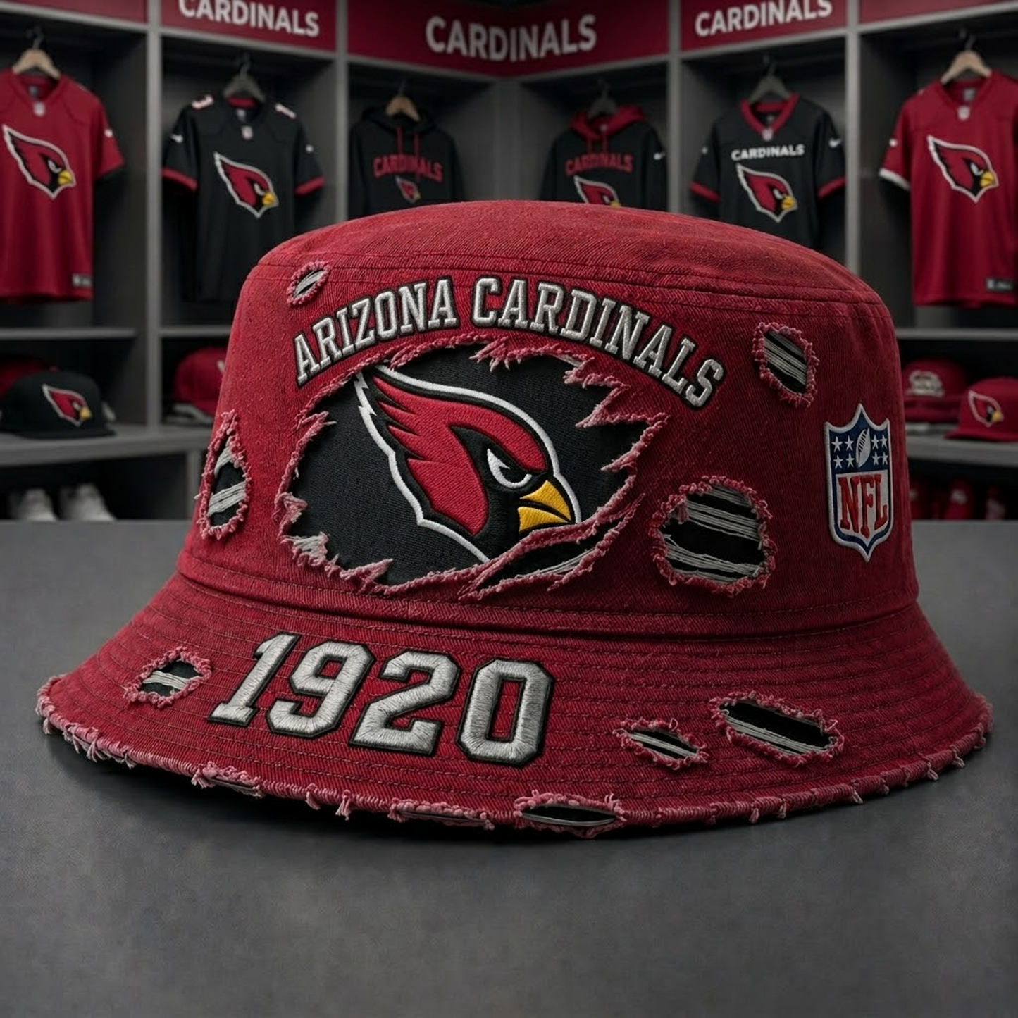 ARI x NFL Premium Buket Hat 2906