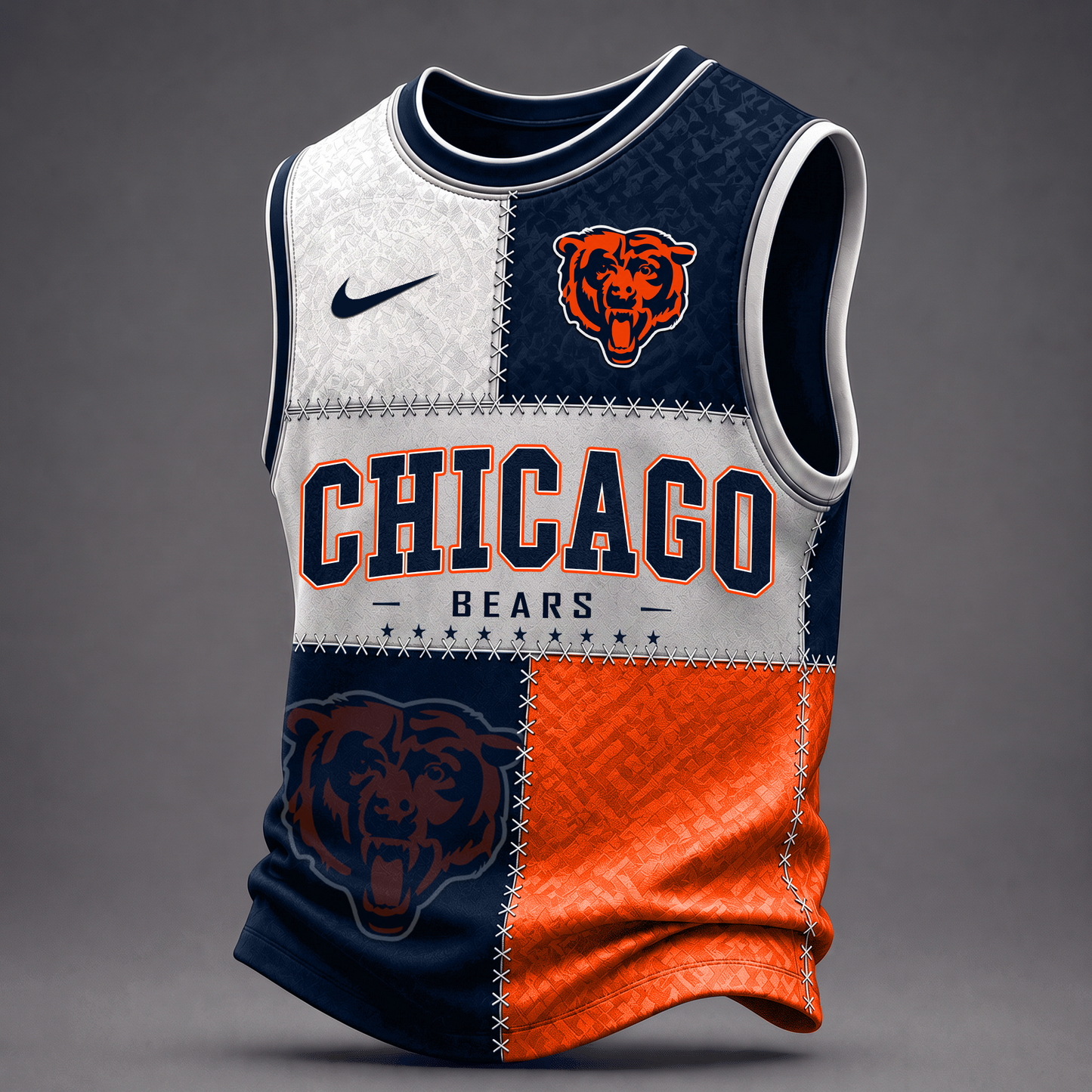 CHI x NFL Luxury Inspired Tank Top Jersey DDT