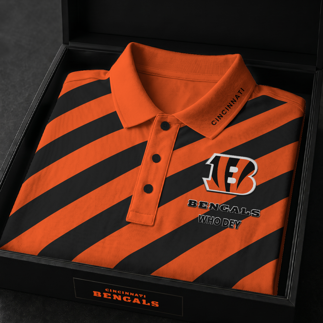 CIN x NFL Luxury V4 Polo Shirt 300626