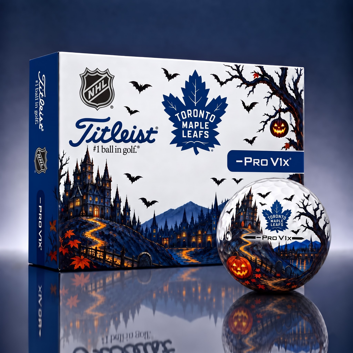 Exclusive NHL x TOR Halloween V3 Golf Ball