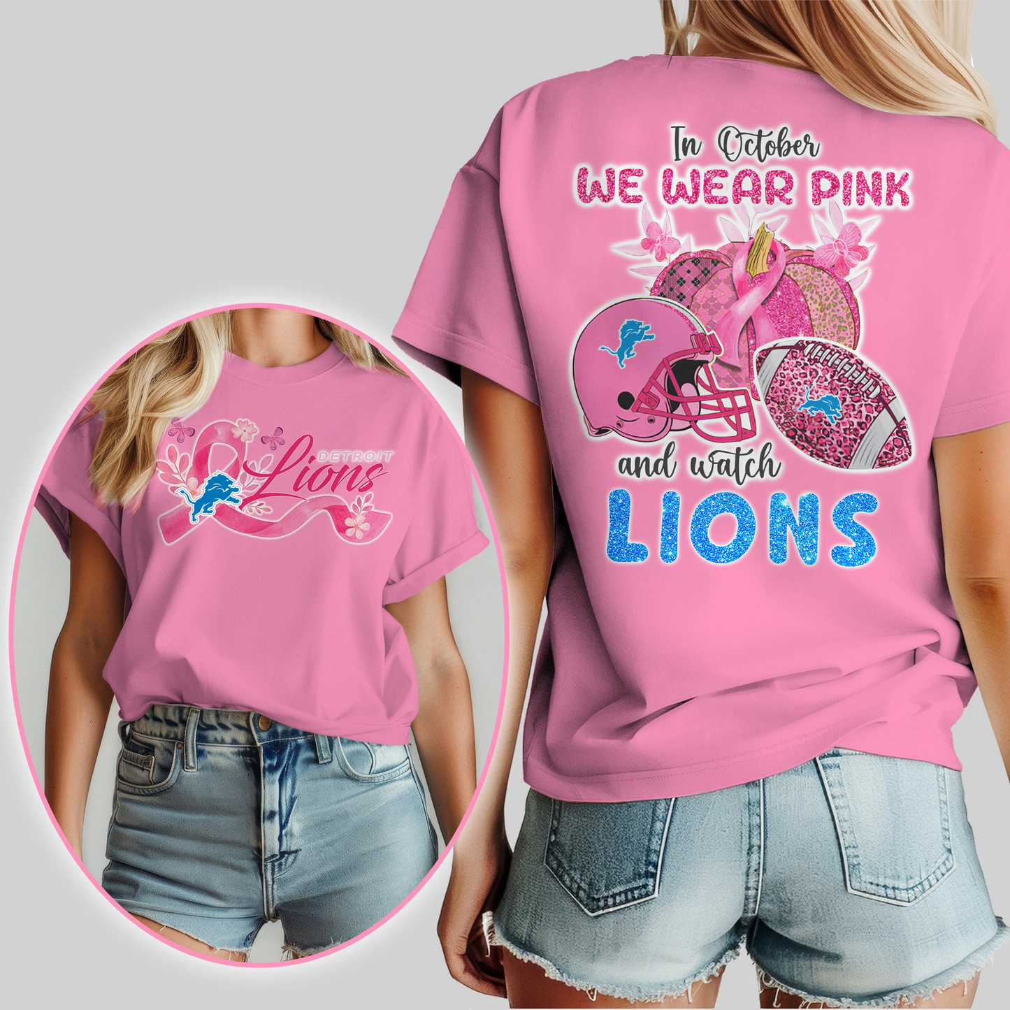 In October We Wear Pink And Watch DL Shirt 300626