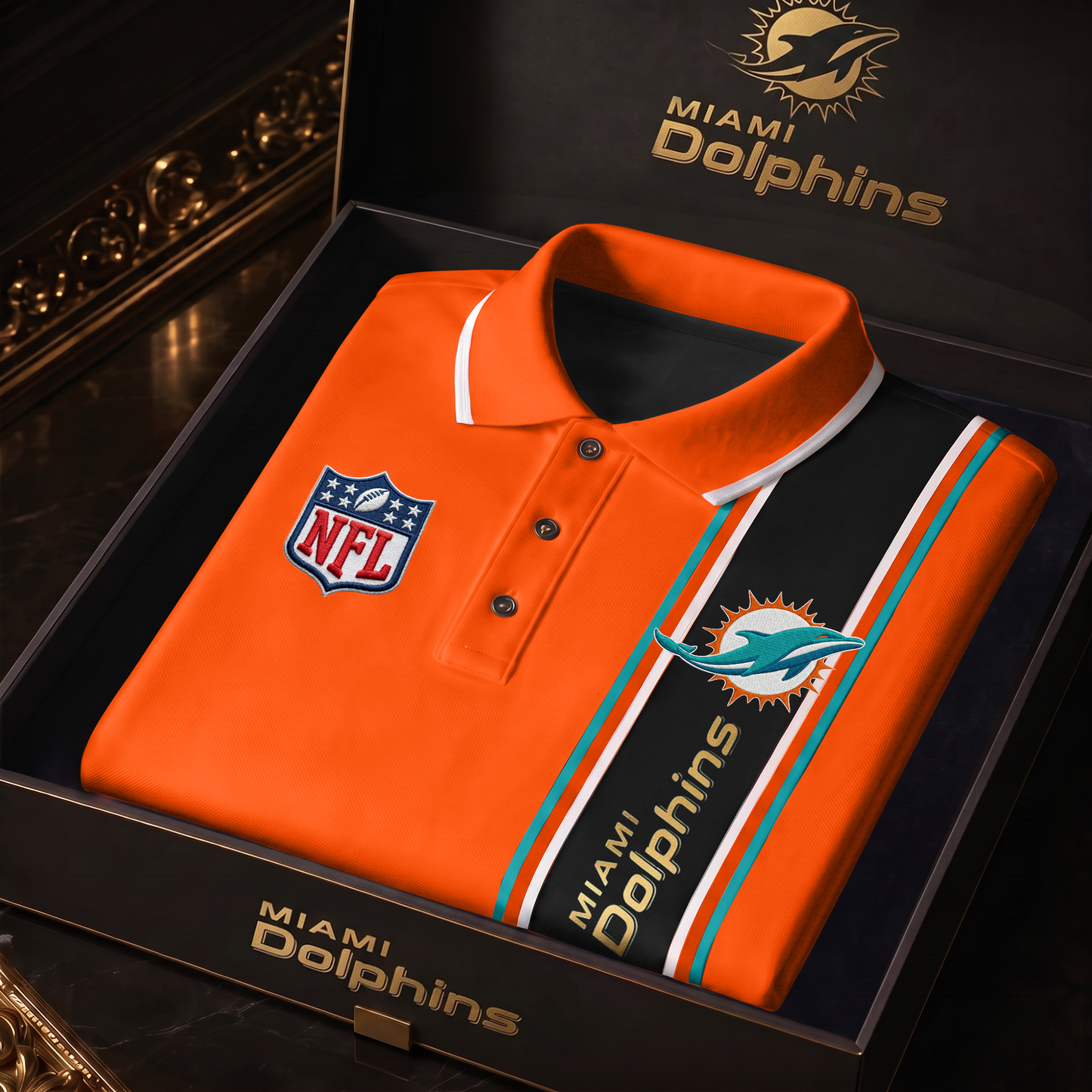 MD x NFL Luxury V3 Polo Shirt 260626