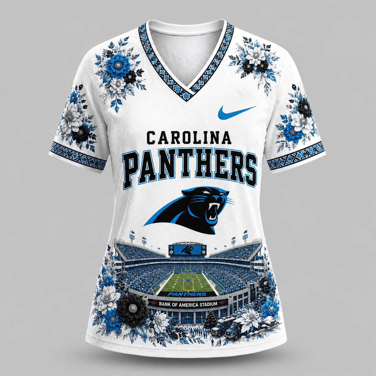 NFL x CAR Stadium V-neck Shirt