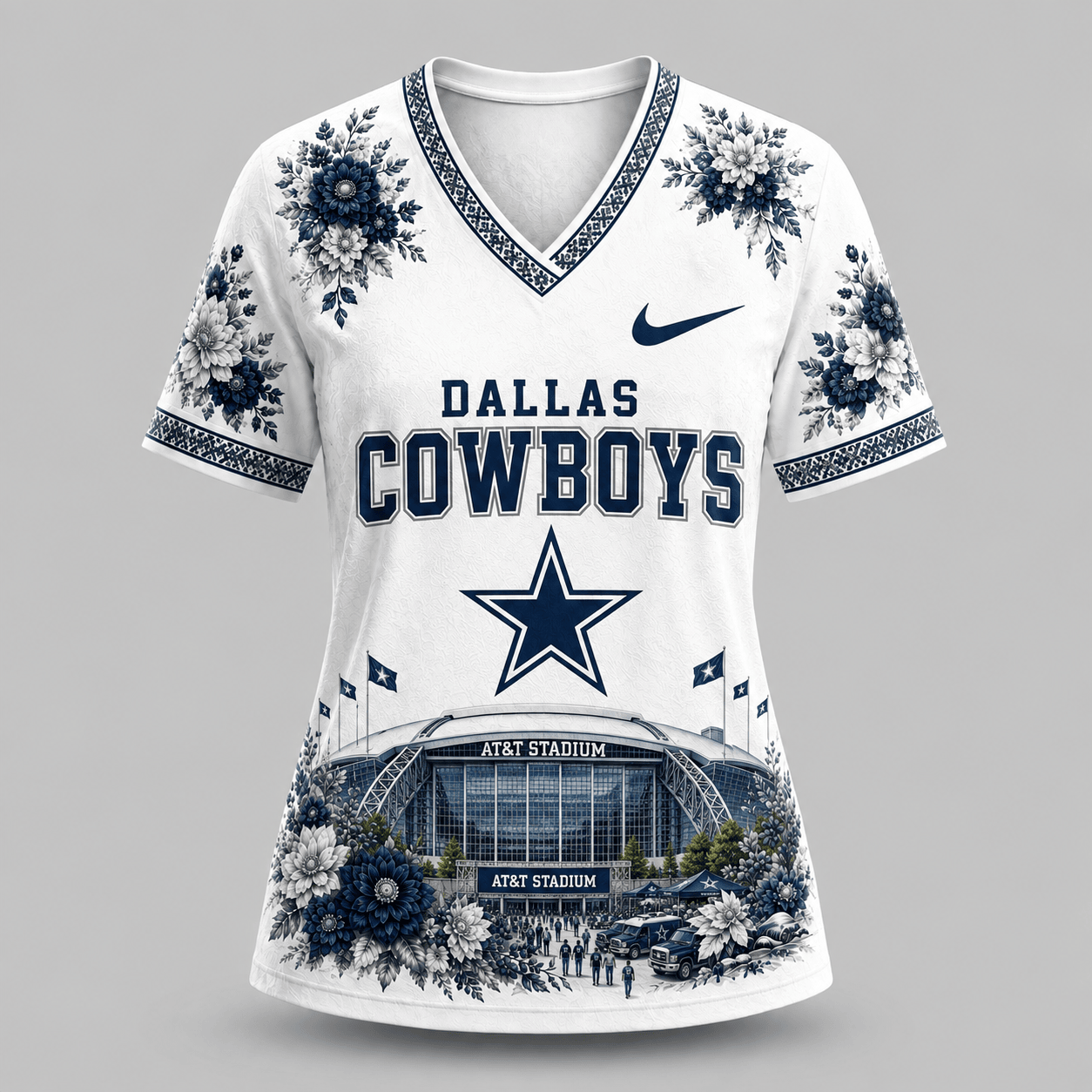 NFL x DAL Stadium V-neck Shirt