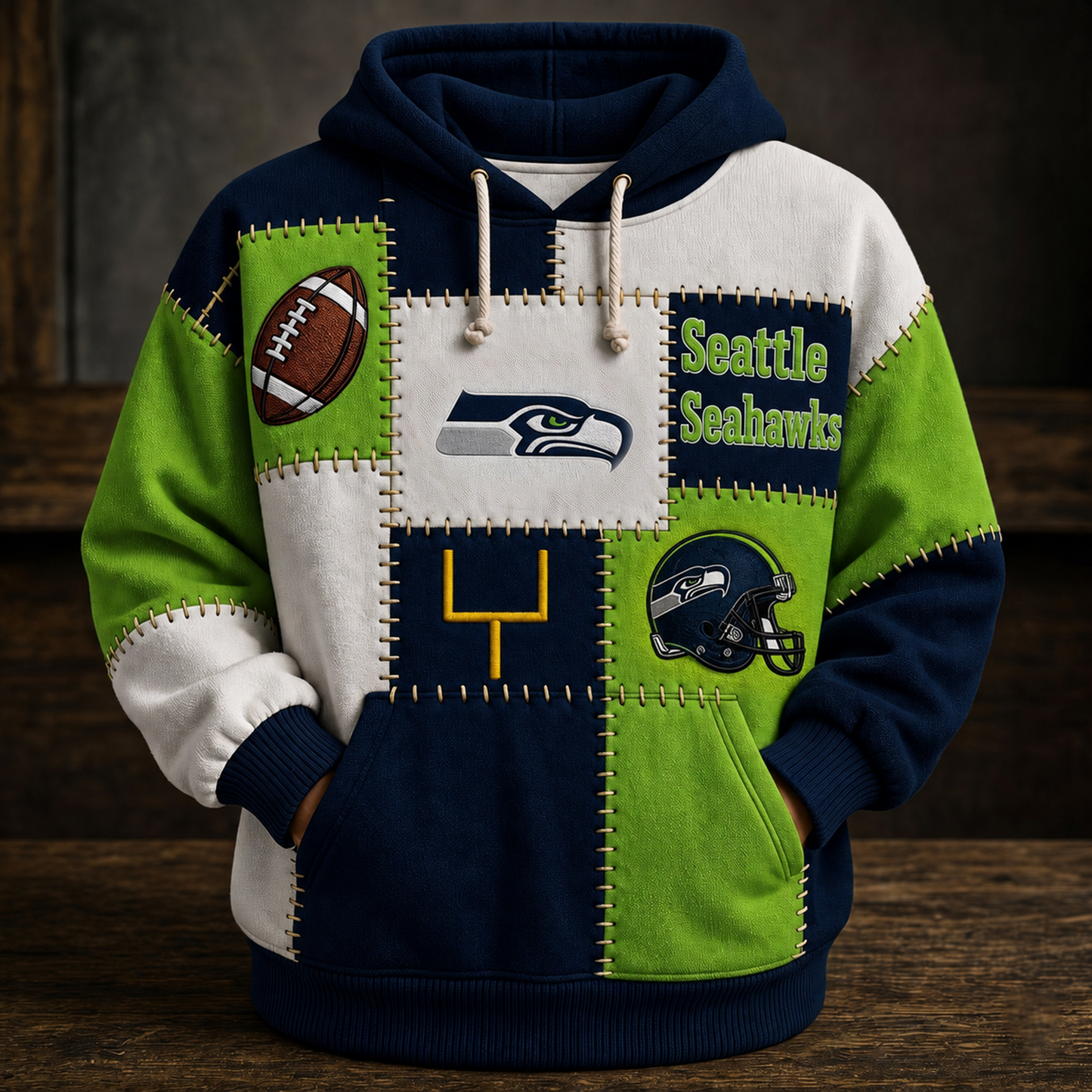 NFL x SEA Patch Hoodie