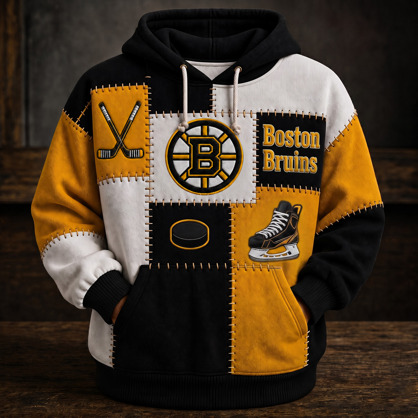 NHL x BOS Patch Hoodie