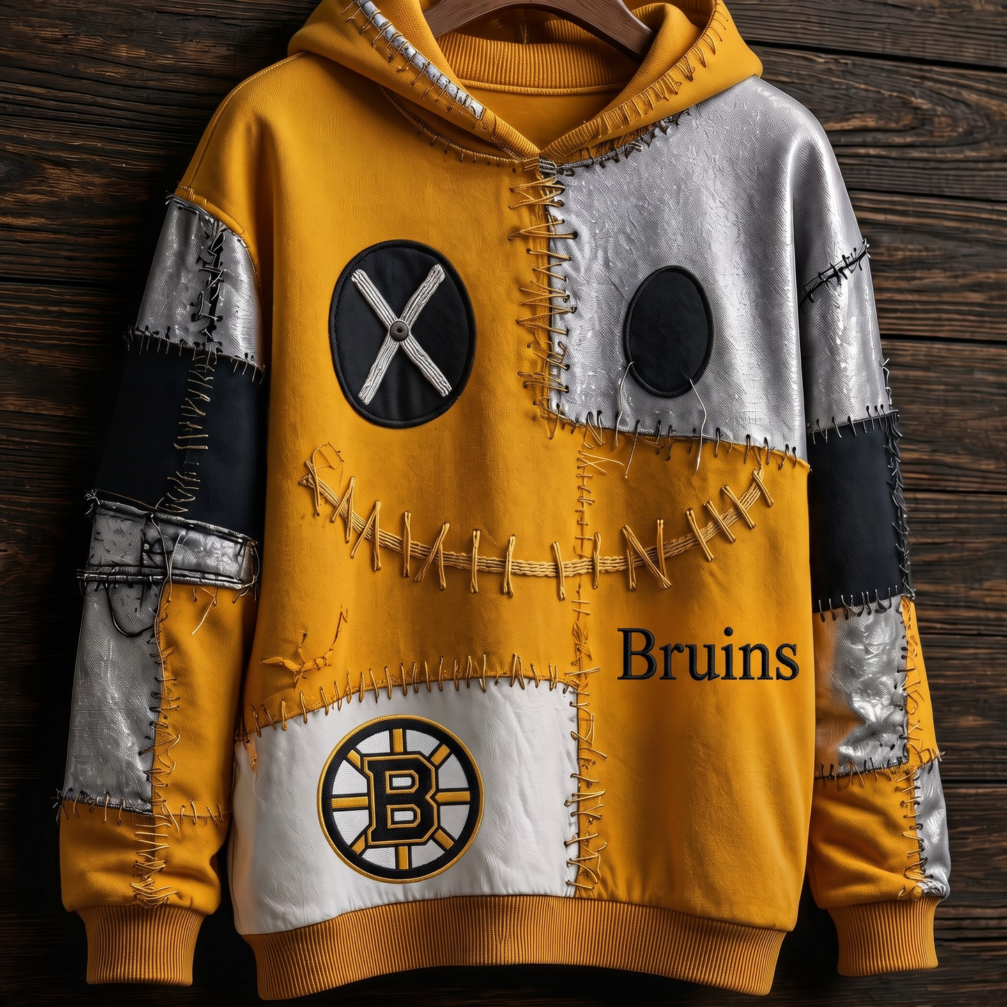 NHL x BOS Smile Face Hoodie