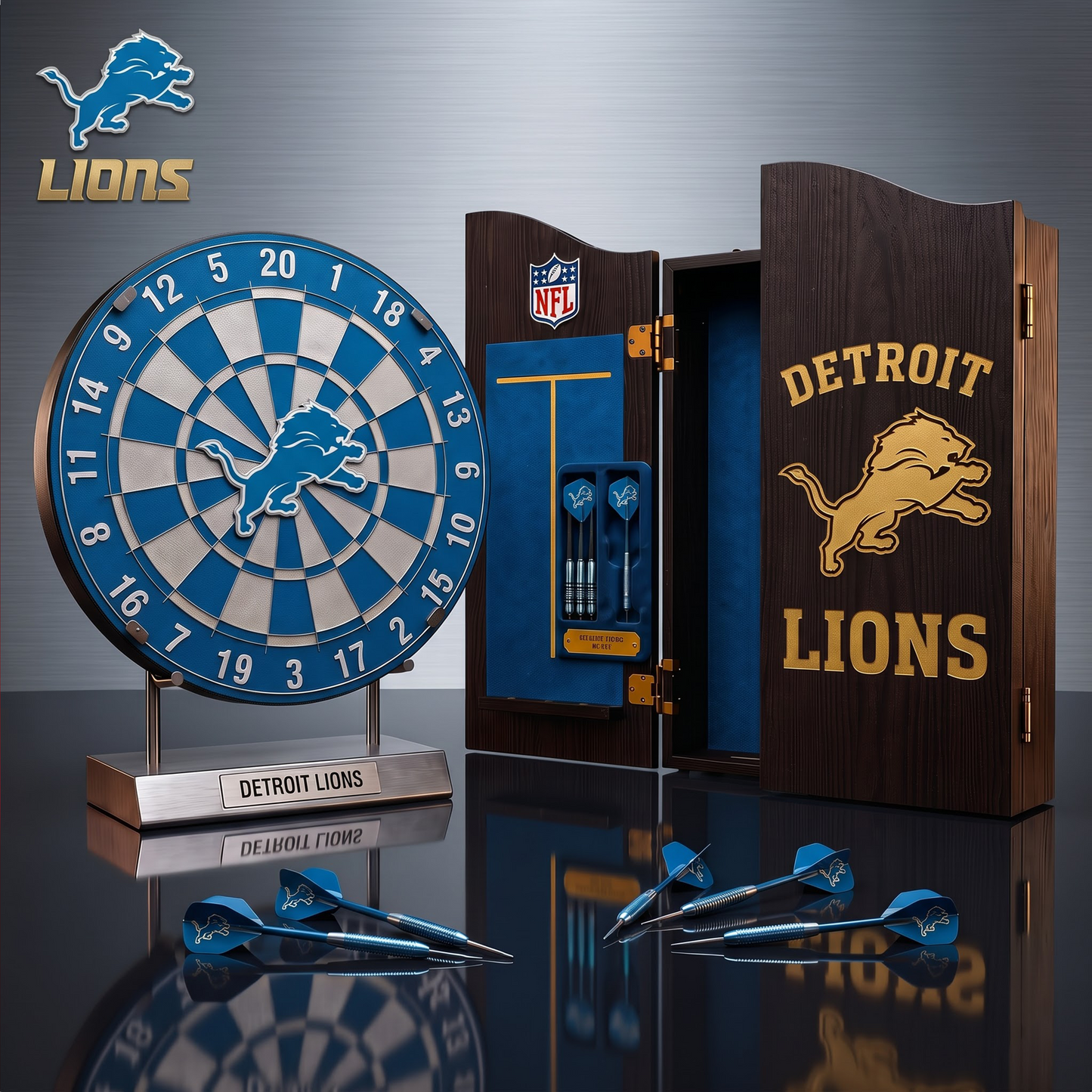PREMIUM NFL X DL EXCLUSIVE Dartboard GAME Set LIMITED EDITION