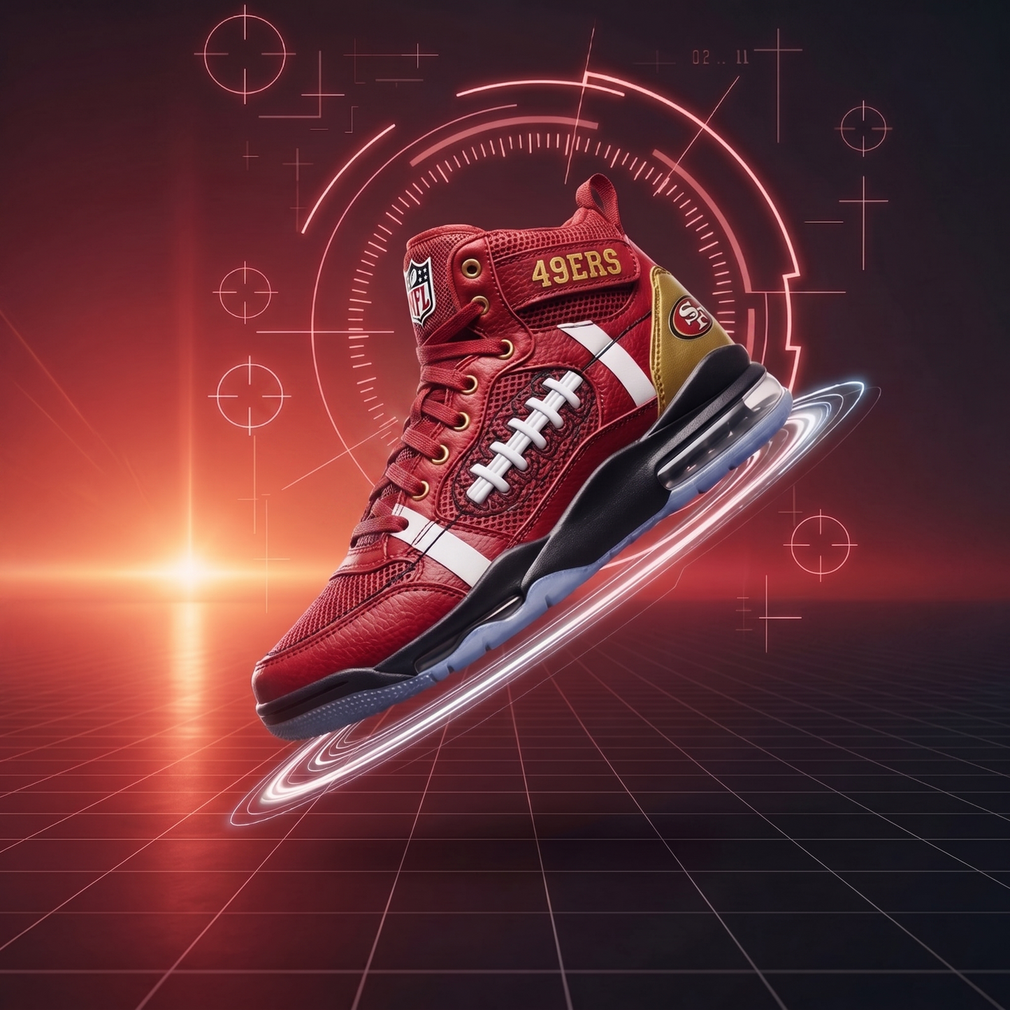 SF49 x NFL Premium Air Jordan 1