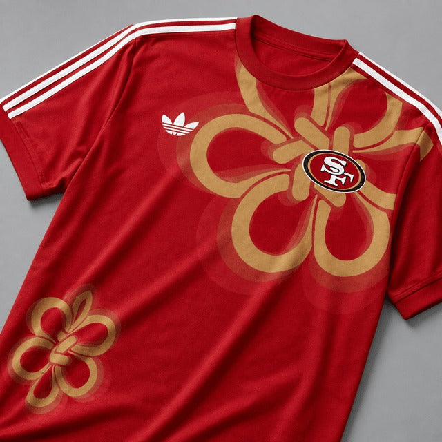SF49 x NFL Retro Floral Graphic Tee T-Shirt