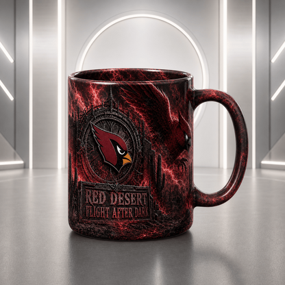 AC Halloween Football Mug – The Frozen Cornfield Spooky Fan Gift DDT
