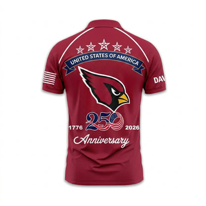 AC Premium NFL American Semiquincentennial Polo Shirt 010726