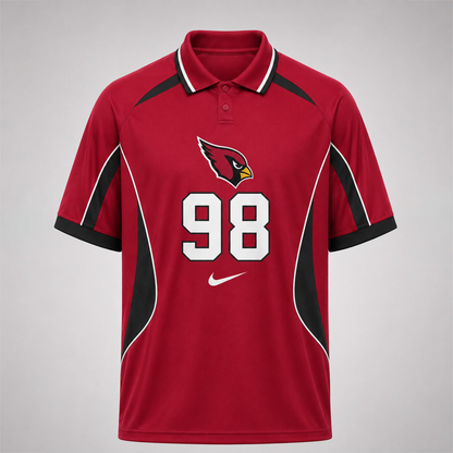 AC Premium NFL Custom Number Sports Style Polo Shirt