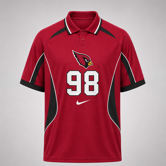AC Premium NFL Custom Number Sports Style Polo Shirt