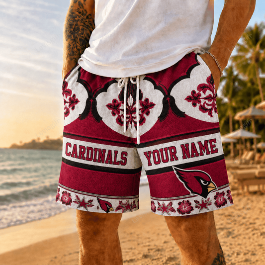 AC x NFL Premium Beach Short Personalized Gift For Fan