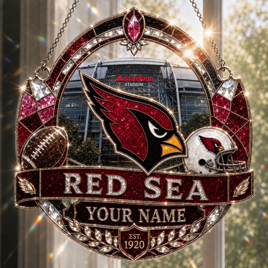 AC x NFL Premium Suncatcher Luxury Personalized Gift For Fan