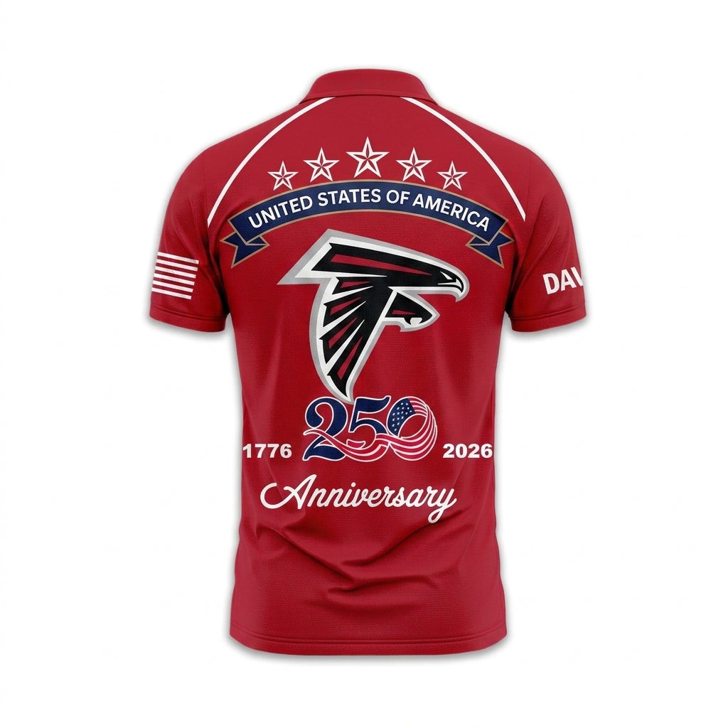 AF Premium NFL American Semiquincentennial Polo Shirt 010726