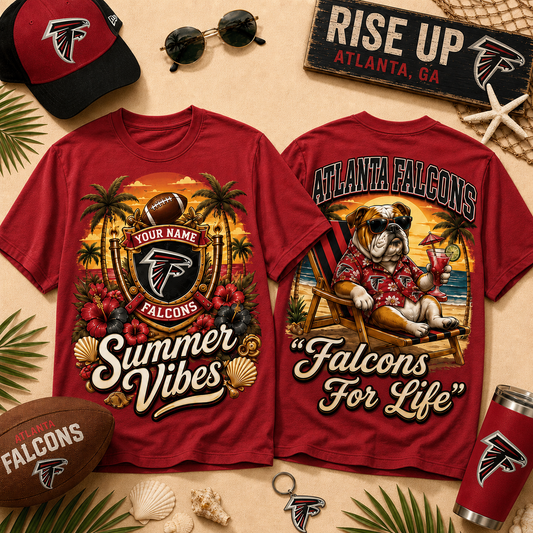 AF x NFL Summer Tshirt Funny Dog Custom Any Name Gifts
