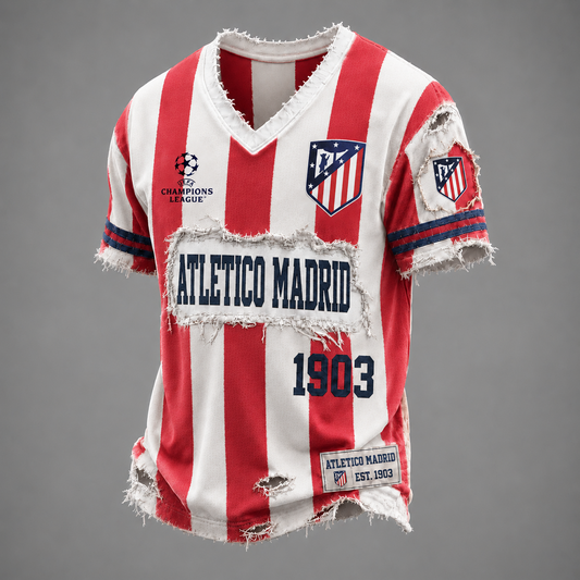 ATM x UEFA LUXURY V-Neck T-Shirt 1806