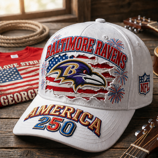 BAL x NFL Premium Cap 250 Years Anniversary Of Freedom 0107