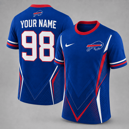 BB x NFL Custom Name Number Personalized Athletic T-Shirt