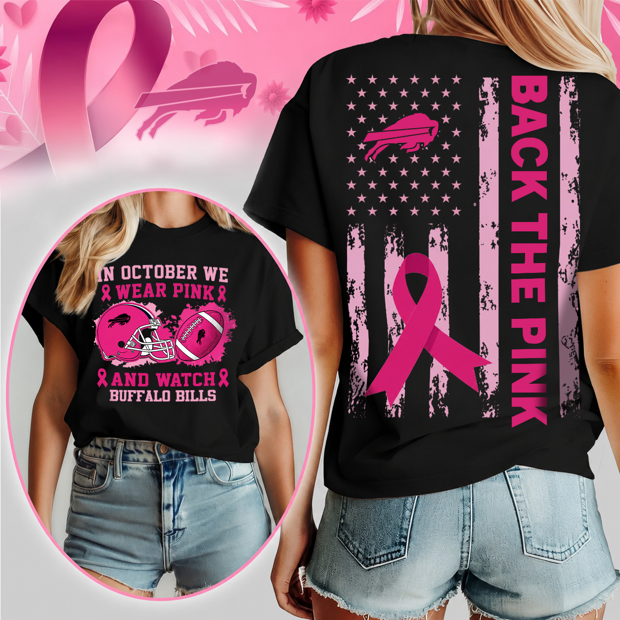 BB x Pink Out Breast Cancer Shirt