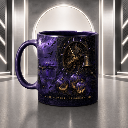 BR Halloween Football Mug – The Frozen Cornfield Spooky Fan Gift DDT