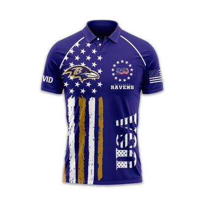 BR Premium NFL American Semiquincentennial Polo Shirt 010726
