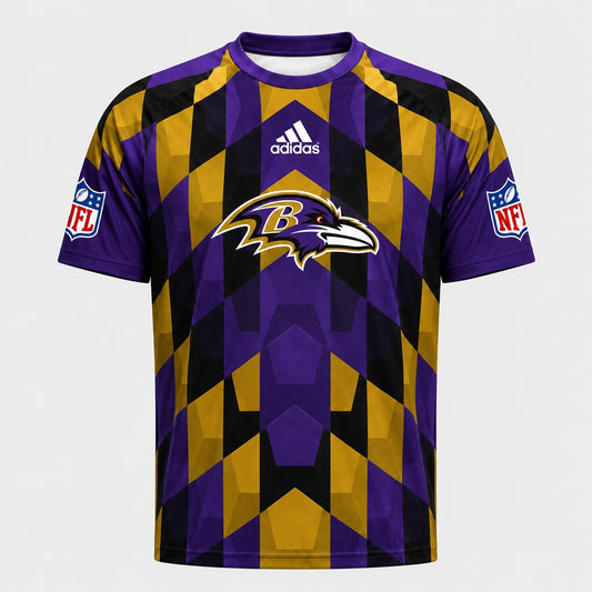 BR x NFL Premium Geometric Fan Performance T-Shirt