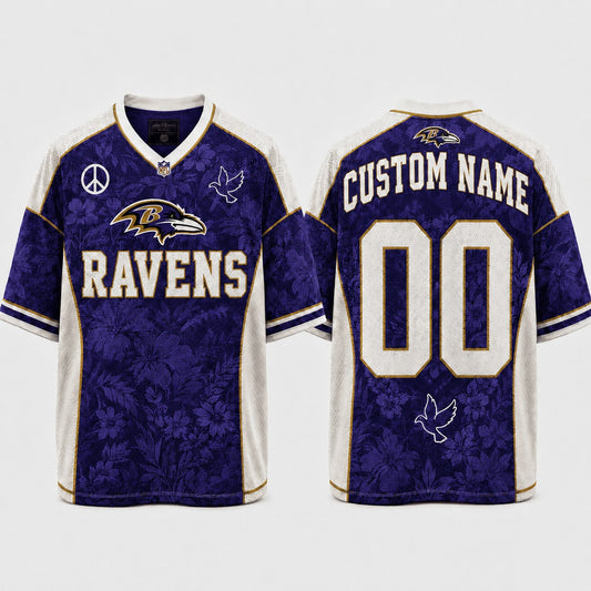 BR x NFL Premium Mesh Jersey Personalized Gift For Fan