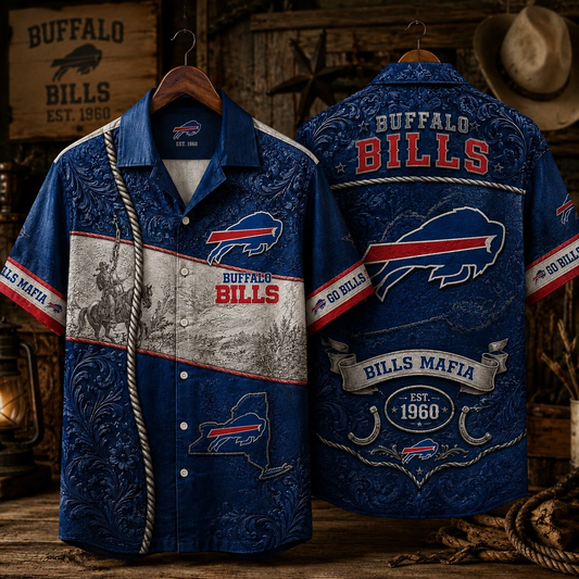 BUF x NFL Hawaiian Shirt 1906