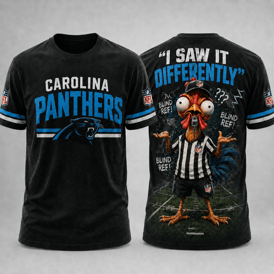 CAR x NFL Premium Funny Blind Referee Mocking 3D Shirt Football Game Day Enthusiasts