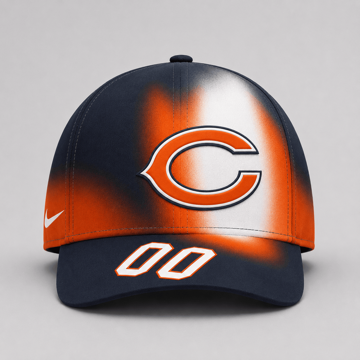 CHI Premium NFL Custom Name Number Athletic Cap