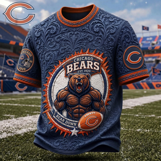 CHI x NFL Luxury V18 Classic T-shirt
