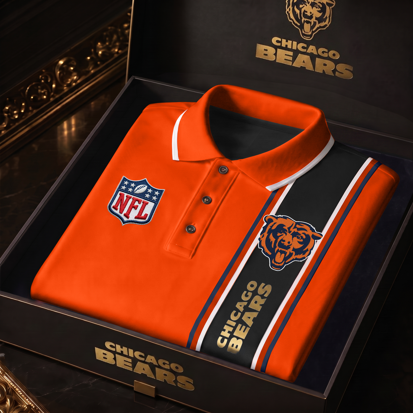 CHI x NFL Luxury V3 Polo Shirt 260626