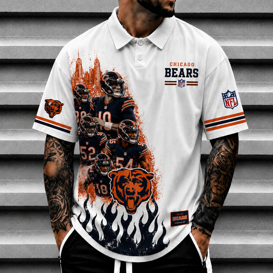 CHI x NFL Luxury V5 Polo Shirt