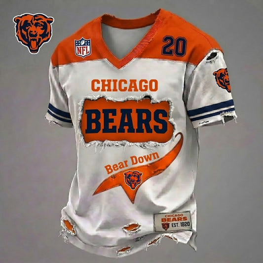 CHI x NFL Luxury V8 Classic T-shirt DDT 060626 TTTZ