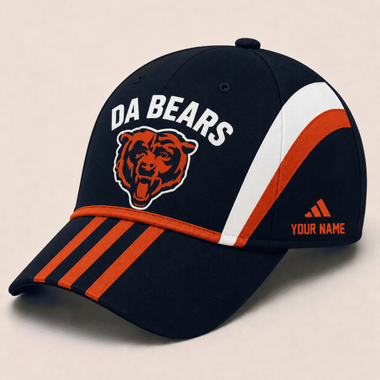 CHI x NFL Premium Classic Cap Personalized Gift For Fan