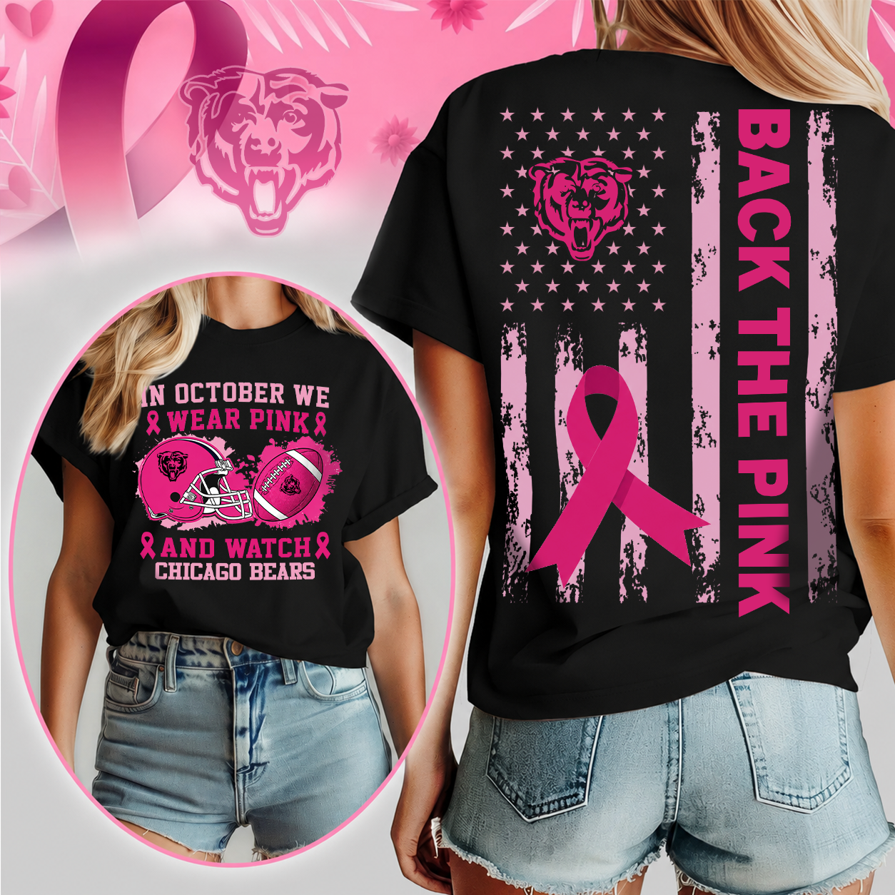CHI x Pink Out Breast Cancer Shirt
