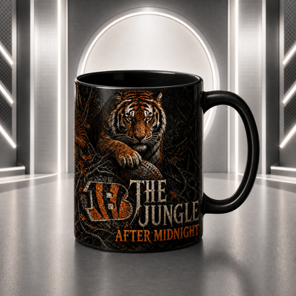 CIN Halloween Football Mug – The Frozen Cornfield Spooky Fan Gift DDT