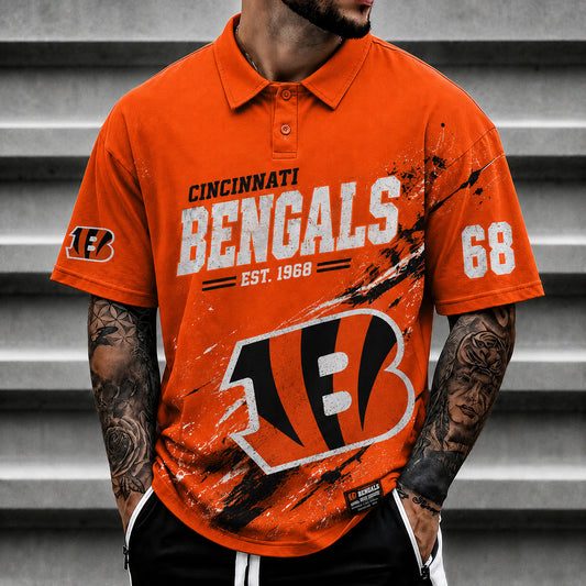 CIN x NFL Luxury V2 Polo Shirt