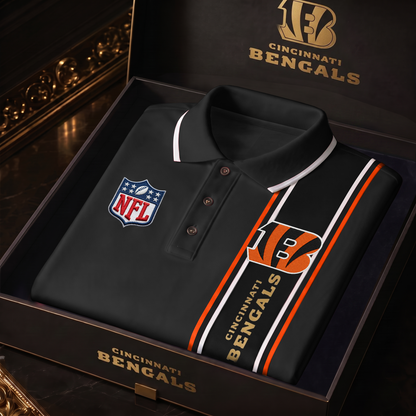 CIN x NFL Luxury V3 Polo Shirt 260626