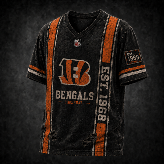 CIN x NFL Luxury V8 Classic T-shirt DDT 080626 NTL