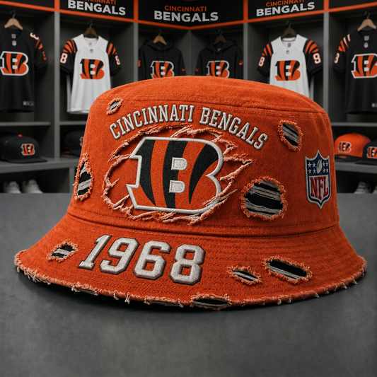 CIN x NFL Premium Buket Hat 2906