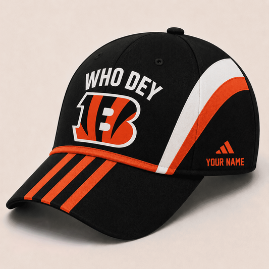 CIN x NFL Premium Classic Cap Personalized Gift For Fan