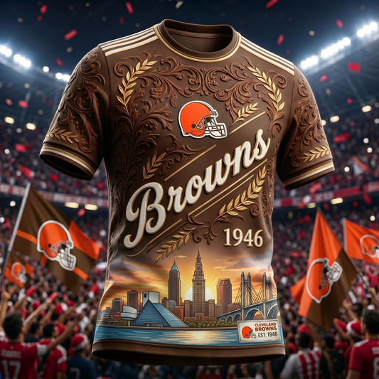 CLE x NFL Luxury V13 Classic T-shirt 220626