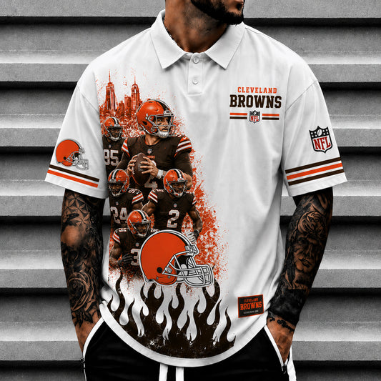 CLE x NFL Luxury V5 Polo Shirt