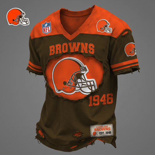 CLE x NFL Luxury V6 Classic T-shirt DDT 030626 NTL