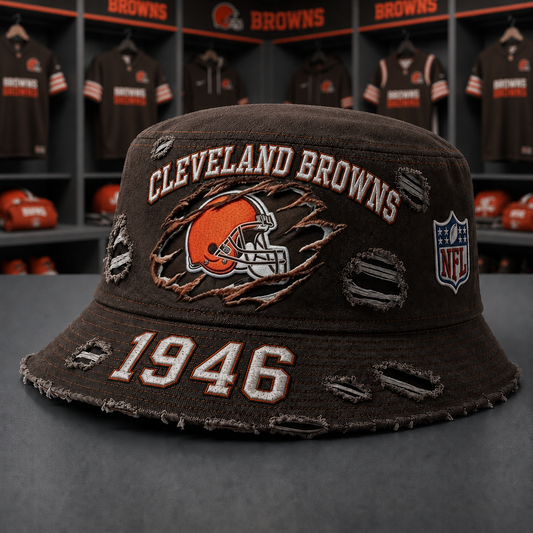 CLE x NFL Premium Buket Hat 2906